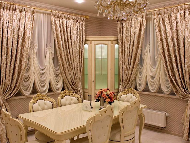 Французские шторы